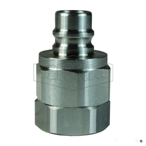 1-1/2 V PLUG, 1-1/2 BSPP 316SS,